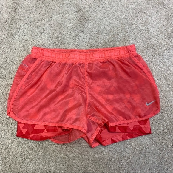 NIKE Dri-Fit Pink Women's Shorts Cycling Running S NWOT - Picture 13 of 13
